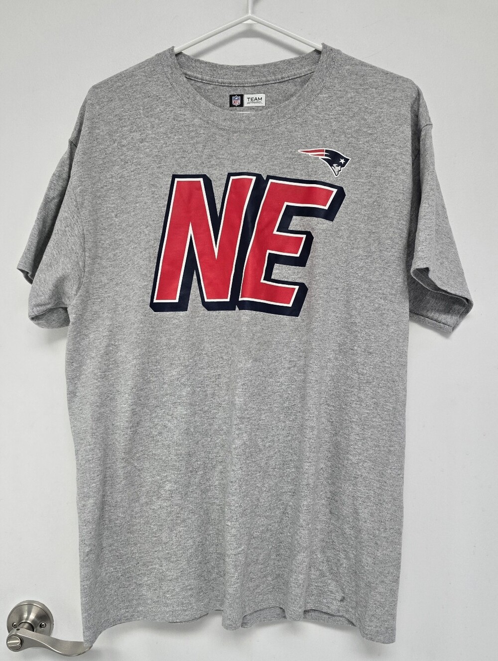 NFL Team Apparel Gray Crewneck Sweatshirt